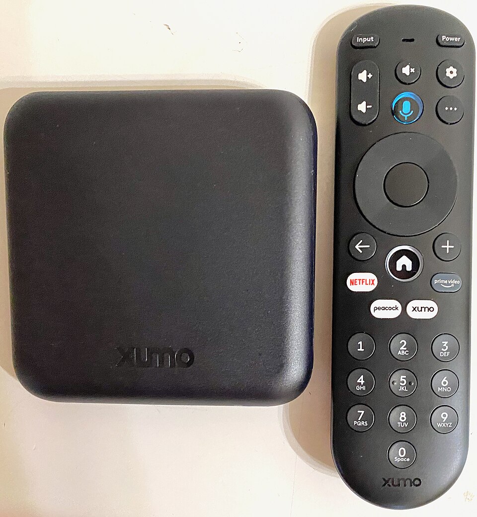 Dispozitiv de streaming folosit pentru a incarca un m3u list cu canale romanesti pe televizor